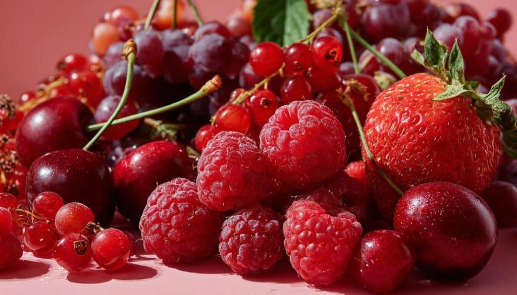 fruits rouges en vrac pour illustrer un article sur la saison des fruits rouges