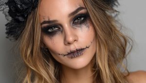 Photo d'un maquillage pour Halloween