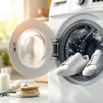 Laver des baskets en machine : astuces pour des chaussures impeccables