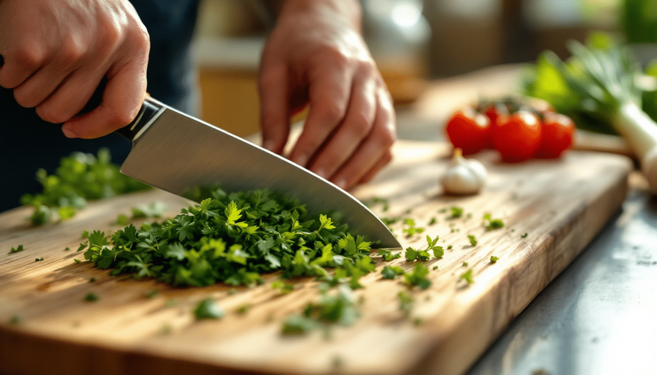 Quel couteau de chef choisir quand on cuisine au quotidien ?