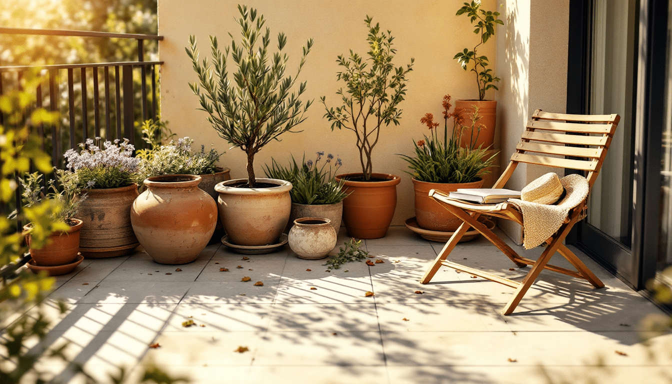Quelles plantes choisir pour une terrasse ensoleillée dans le Sud ?
