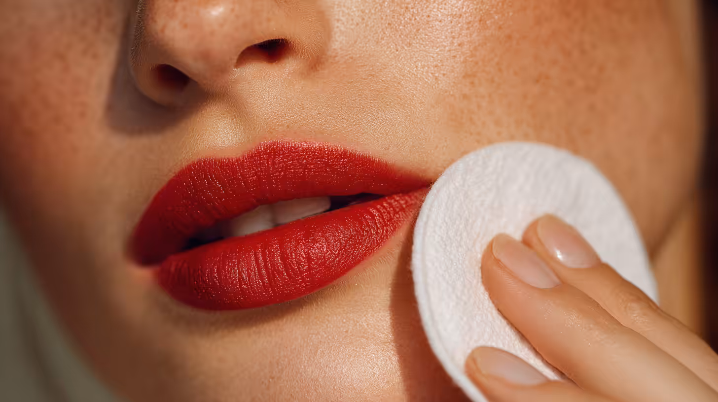 Comment enlever un rouge à lèvres tenace (sans abîmer les lèvres) ?