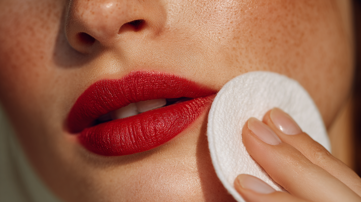 Comment enlever un rouge à lèvres tenace (sans abîmer les lèvres) ?